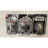 Hasbro The Original Trilogy Collection two carded figures Hoth Stormtrooper and Gamorrean Guard with