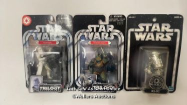 Hasbro The Original Trilogy Collection two carded figures Hoth Stormtrooper and Gamorrean Guard with