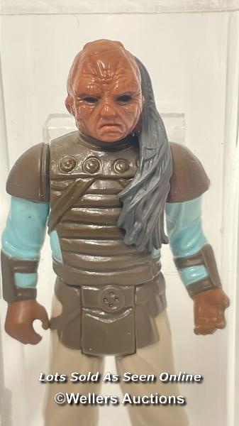 Star Wars vintage Weequay 3 3/4" figure, NO COO, 1983, UKG graded 90% figure 90 paint 90 - Image 4 of 7