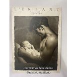 Spencer Rowell print "L'enfant, poster mounted on wood, 59 x 79