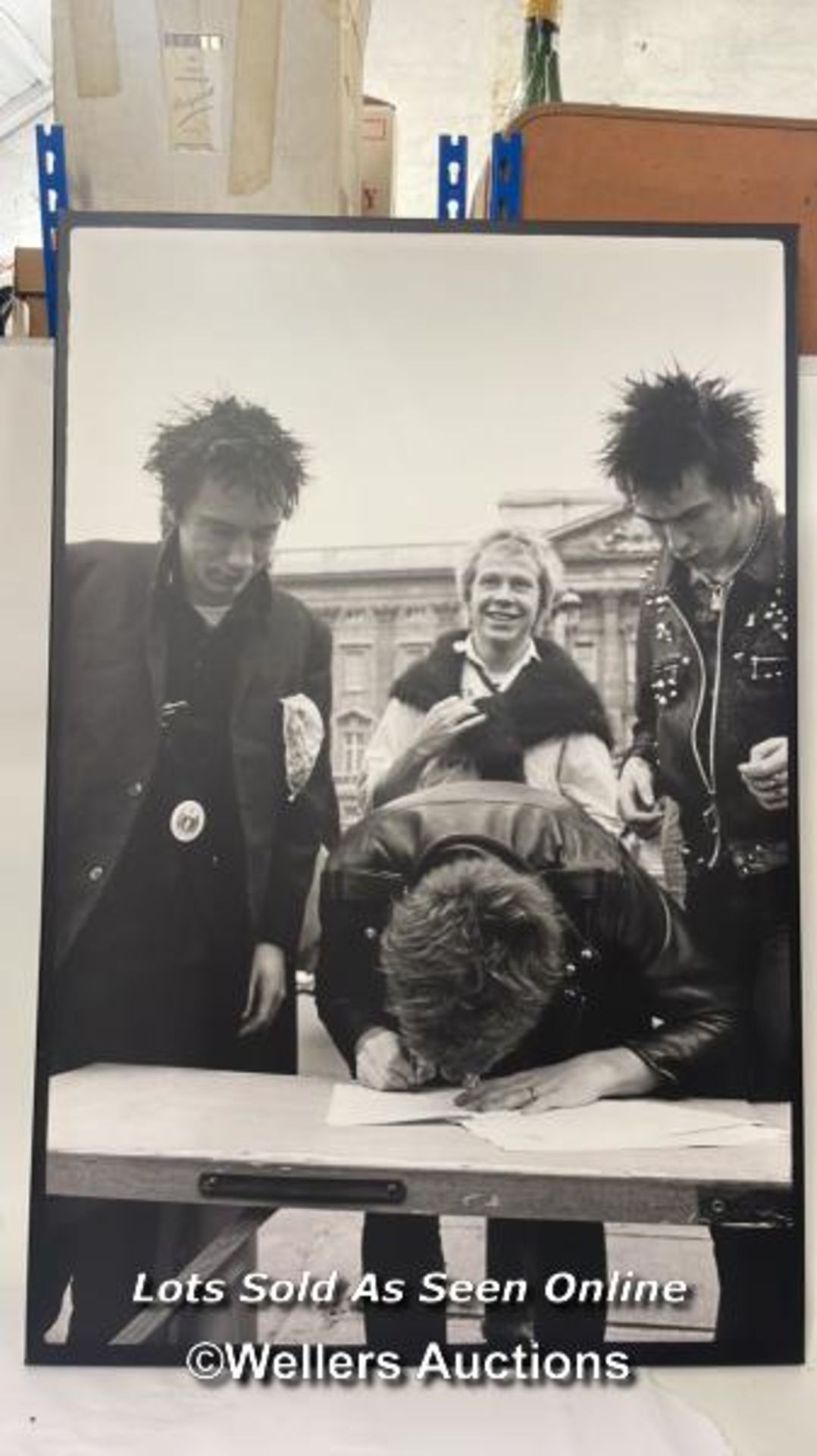 Sex Pistols - Peter Gravelle (photographer - 1953 - ) Three limited edition canvas prints of The Sex - Image 5 of 8