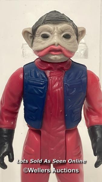 Star Wars vintage Nien Nunb 3 3/4" figure, HK 1983, UKG graded 85% figure 85 paint 90 - Image 4 of 7