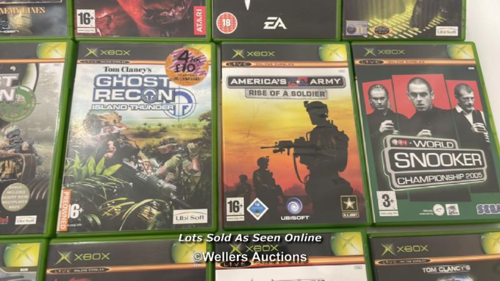Assorted XBOX games including Terminator 3, Splinter Cell and The Godfather (23) - Image 4 of 9
