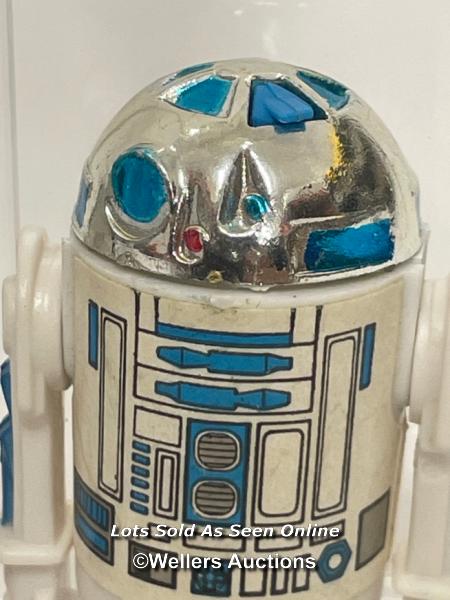 Star Wars vintage R2-D2 (Sensorscope) 3 3/4" figure, HK, 1977 stamp, UKG graded 80% figure 80 - Image 4 of 6