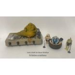 Star Wars vintage Kenner Jabba the Hutt playset, good condition, hookah pipe still sealed in bag