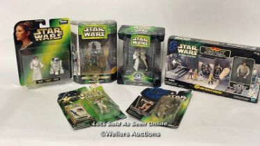 Star Wars Power of the Force and Power of the Jedi, six modern figures including Boba Fett 300th