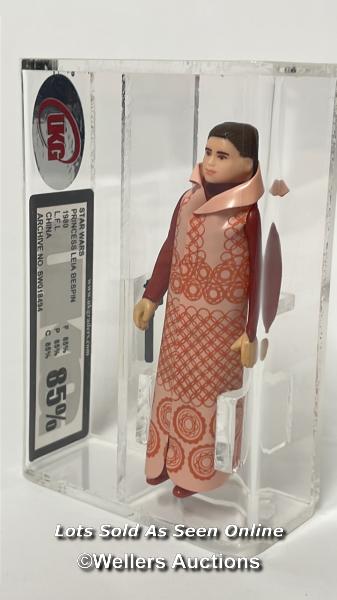 Star Wars vintage Princess Leia Bespin gown (crew neck variant) 3 3/4" figure, China 1980, UKG - Image 2 of 7