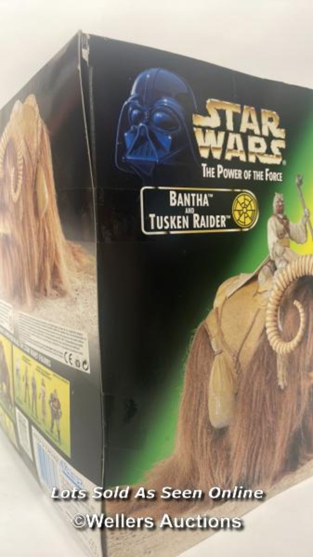 Kenner Power of the Force Bantha & Tusken Raider 3 3/4" set, 1998, sealed - Image 5 of 5