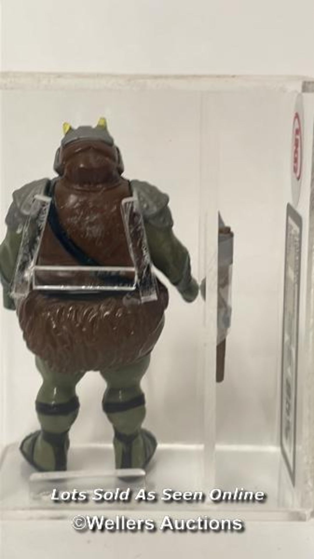 Star Wars vintage Gamorrean Guard 3 3/4" figure, Macau variant, 1983, UKG graded 85% figure 85 paint - Image 5 of 7