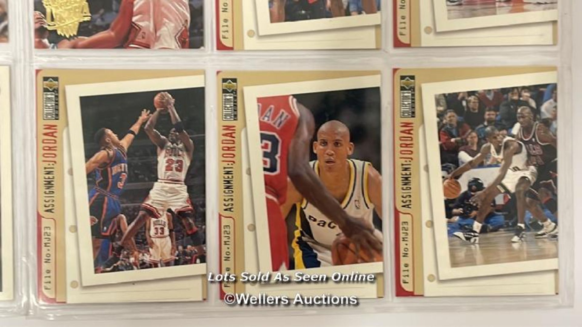 Basket Ball - 391 collectable basket ball cards by Topps Upper Deck and Skybox including Michael - Bild 10 aus 24