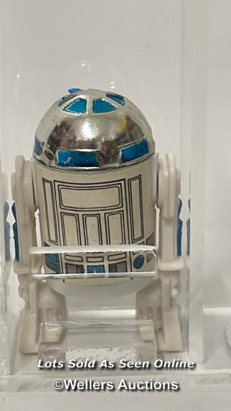 Star Wars vintage R2-D2 (Sensorscope) 3 3/4" figure, HK, 1977 stamp, UKG graded 80% figure 80 - Image 5 of 6