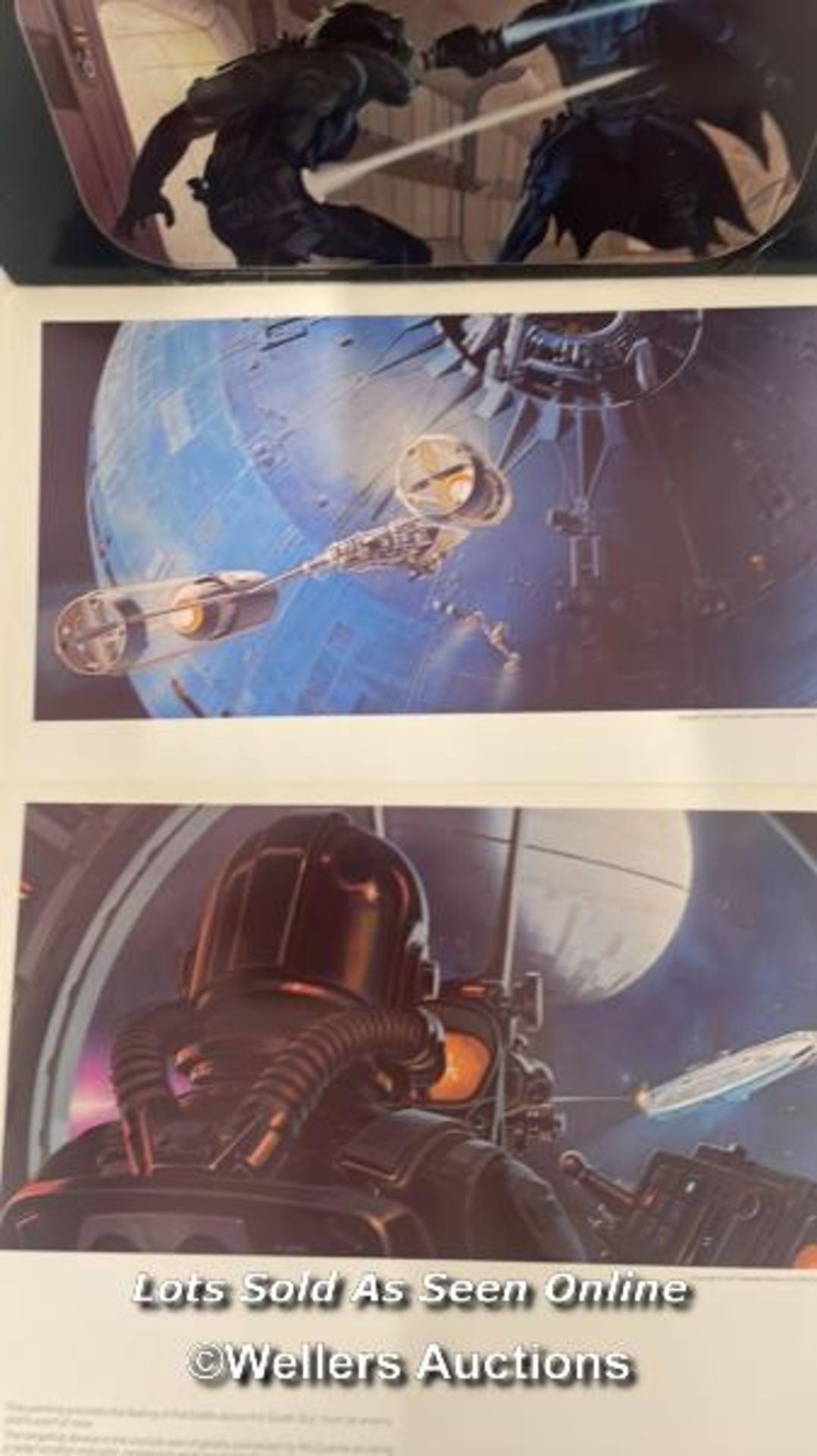 The Star Wars portfolio by concept artist Ralph McQuarrie, containing 21 glossy prints, 1977 printed - Bild 7 aus 14