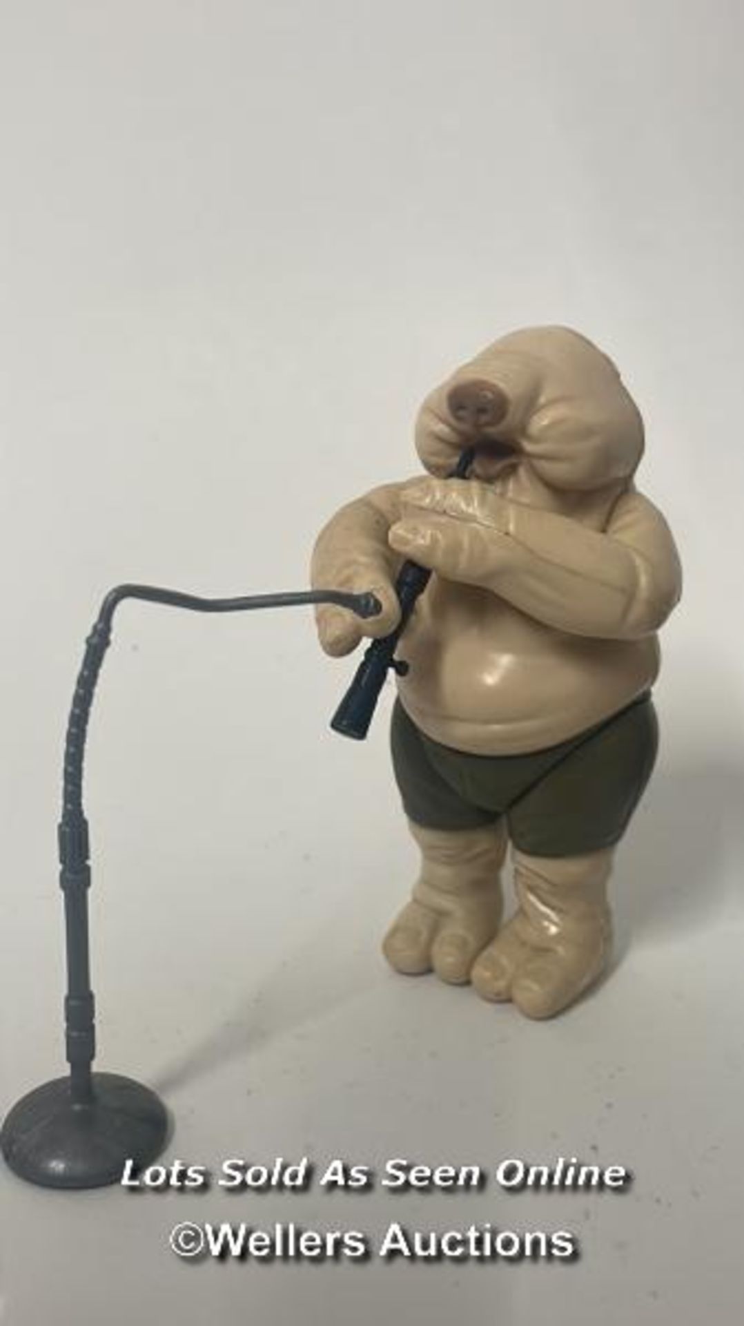 Star Wars vintage Kenner Jabba the Hutt playset, good condition, hookah pipe still sealed in bag - Image 9 of 11