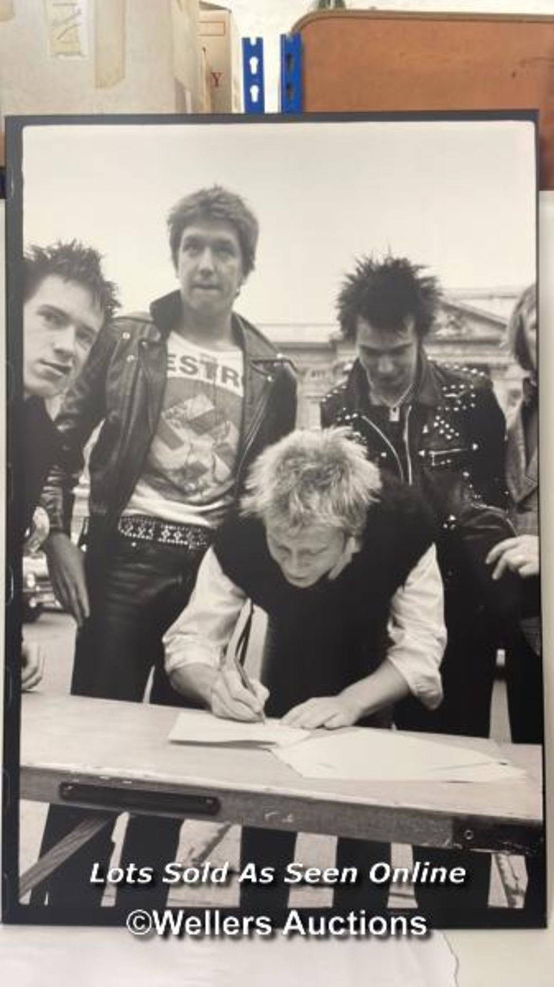 Sex Pistols - Peter Gravelle (photographer - 1953 - ) Three limited edition canvas prints of The Sex - Image 7 of 8