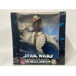 Star Wars Collectors Series 12" scale Han Solo on Tauntaun, mint in its box