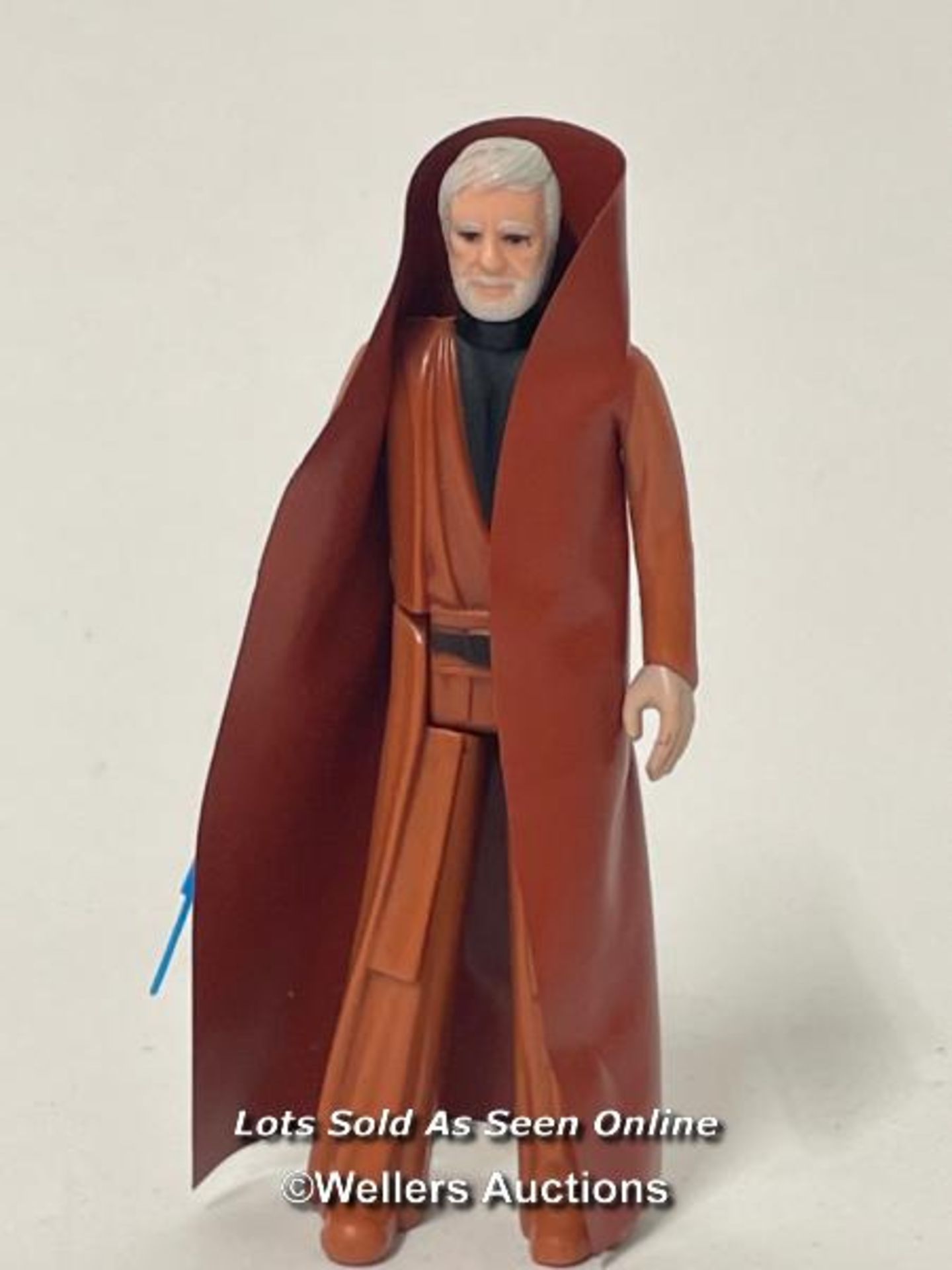 Star Wars vintage Kenner Darth Vader and Ben (obi Wan ) Kenobi (white hair) 3 3/4" figures, Hong - Image 10 of 16