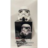 Hasbro Star Wars Black series Stormtrooper helmet with voice changer shows minimal if any signs of