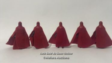 Vintage Star Wars Return of the Jedi army builder lot of five Emperors Royal Guards including two