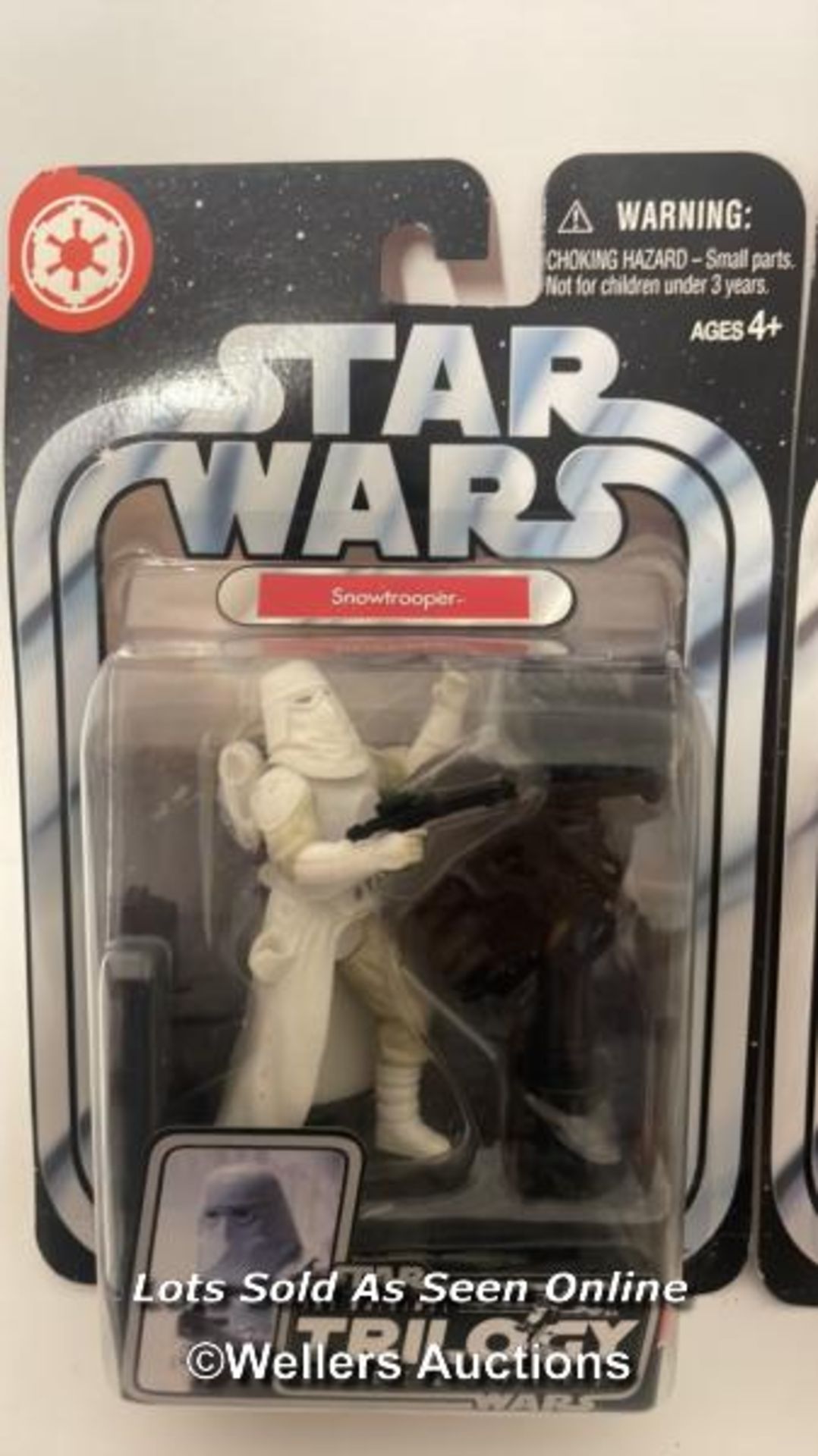 Hasbro The Original Trilogy Collection two carded figures Hoth Stormtrooper and Gamorrean Guard with - Image 2 of 7