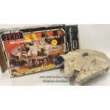 Palitoy vintage Return of the Jedi Millenium Falcon vehicle, with original training ball and floor