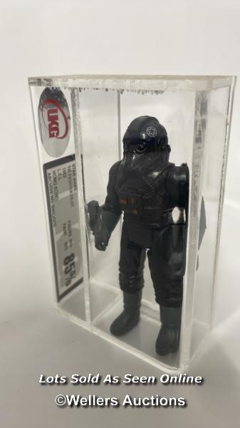 Star Wars vintage Tie Fighter Pilot 3 3/4" figure, HK 1982, UKG graded 85% figure 85 paint 85 - Image 2 of 7