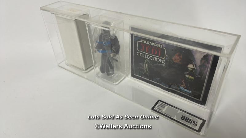 Star Wars vintage Emperor (Mail Away) 3 3/4" figure, Kenner, 1984, UKG graded U85%, includes mail - Image 2 of 7