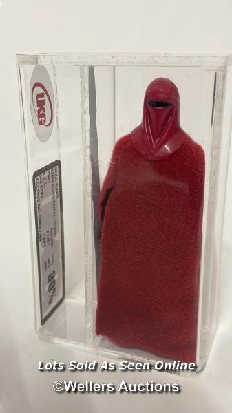 Star Wars vintage Emperors Royal Guard 3 3/4" figure, NO COO, 1983, UKG graded 90% figure 90 paint - Image 2 of 7