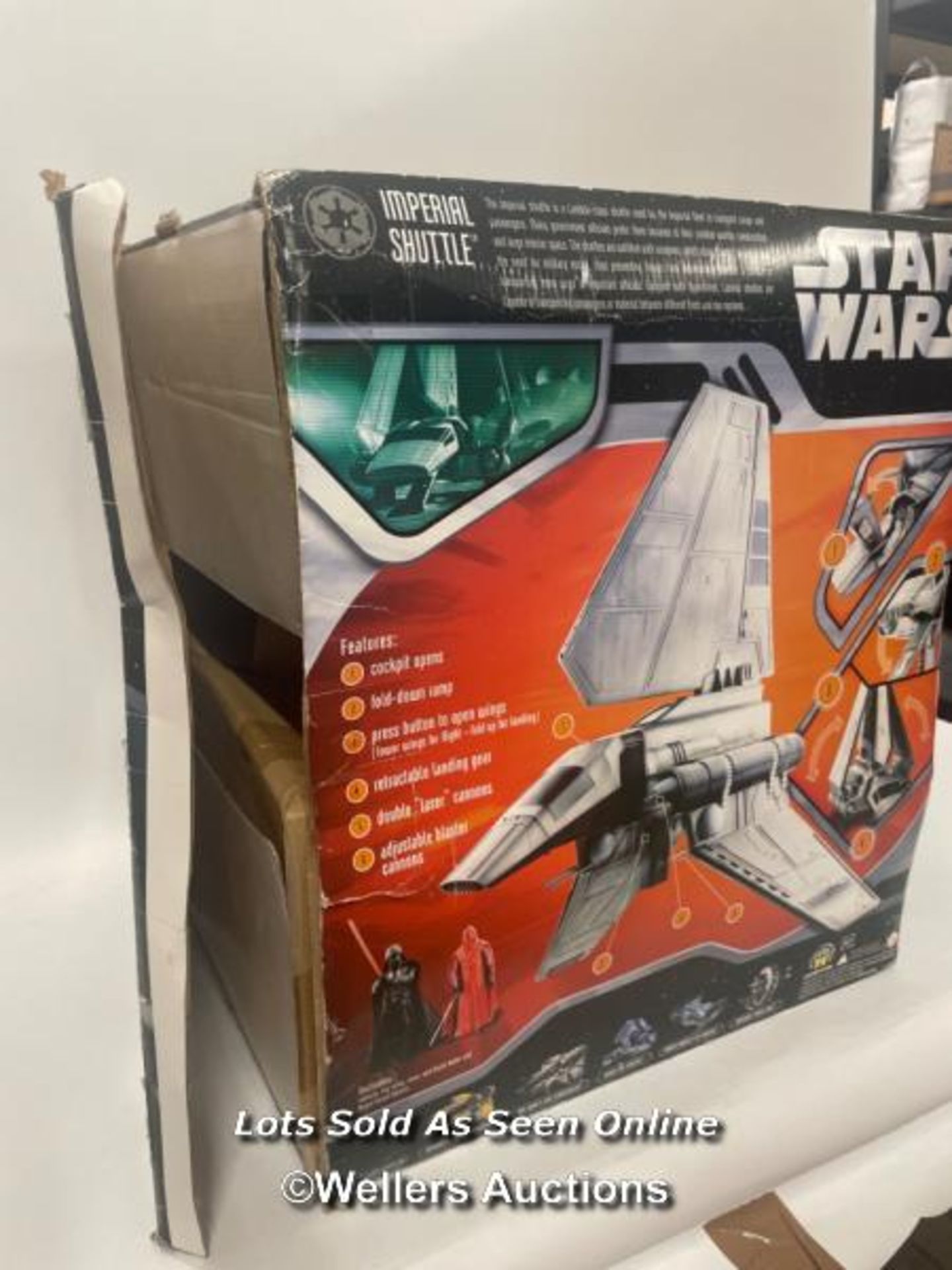 Hasbro The Saga Collection Return of the Jedi Imperial Shuttle Target exclusive, 2006, appears to - Bild 13 aus 13