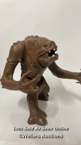 Star Wars vintage Kenner Rancor, Hong Kong 1984, with box, leg joints are a little loose, arms - Image 2 of 9