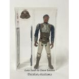 Star Wars vintage Lando Calrissian Skiff Guard 3 3/4" figure, NO COO, 1982, UKG graded 80% figure 80