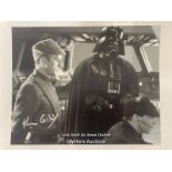 Star Wars - Kenneth Colley (Admiral Piett) signed 10 x 8 B/W photo with C.O.A.