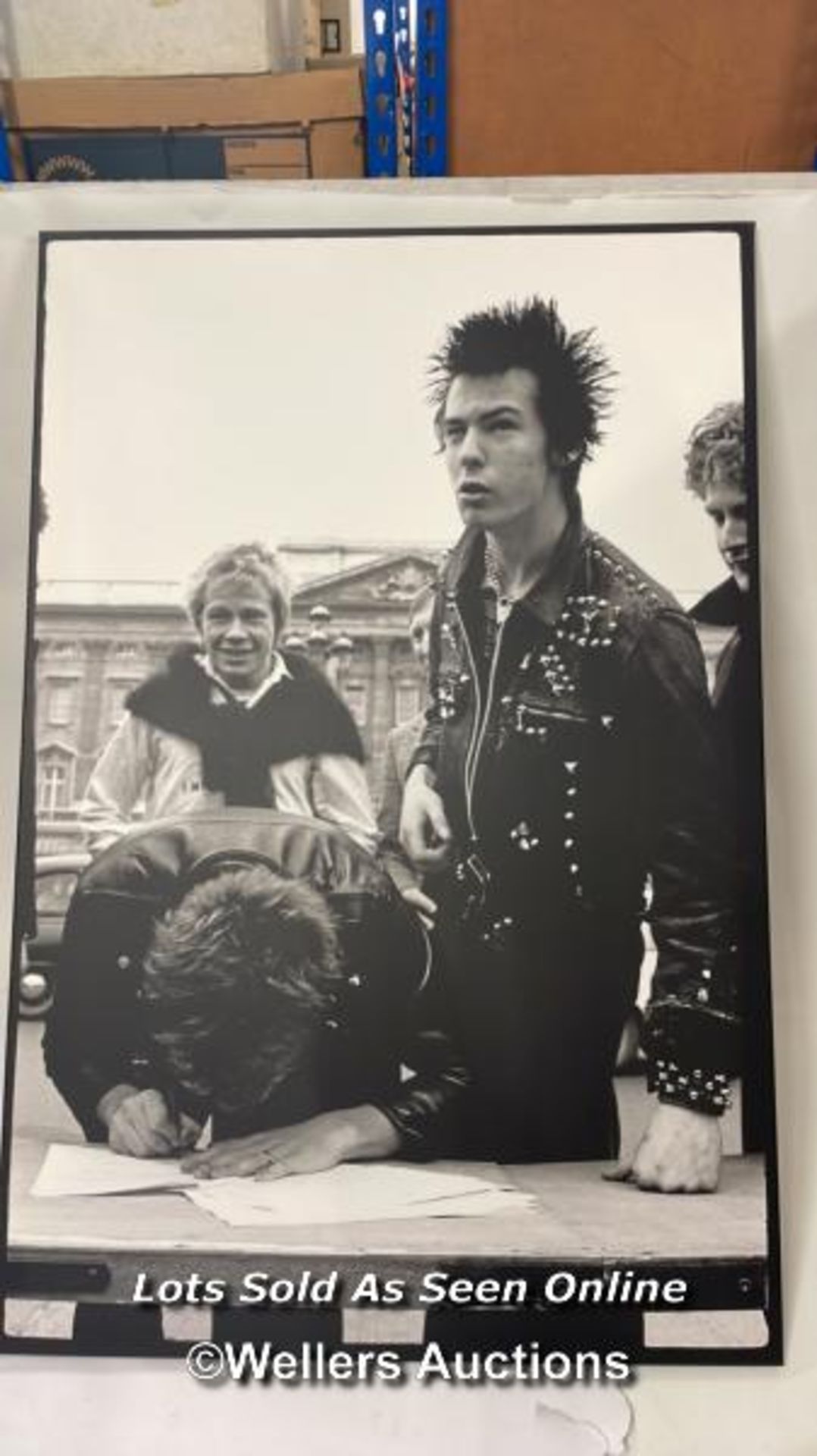 Sex Pistols - Peter Gravelle (photographer - 1953 - ) Three limited edition canvas prints of The Sex - Image 2 of 8