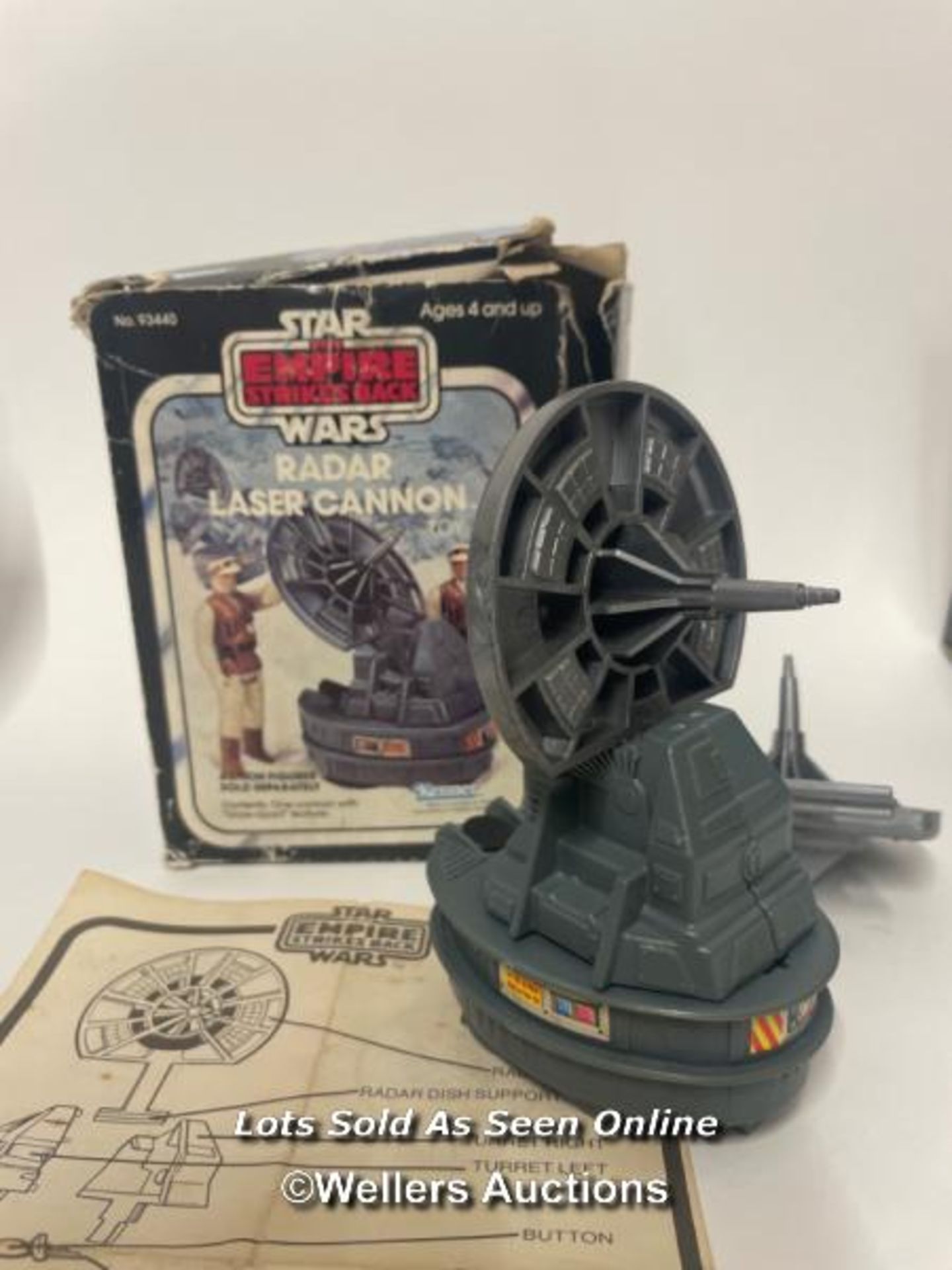 Vintage Star Wars the Battle of Hoth lot, including Palitoy Wampa creature, Kenner Radar Laser - Image 5 of 14
