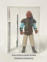 Star Wars vintage Weequay 3 3/4" figure, NO COO, 1983, UKG graded 90% figure 90 paint 90