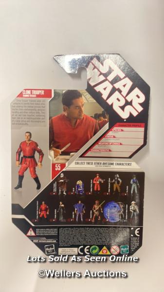 Hasbro Saga Legends five carded figures including Clone Trooper (Training Fatigues), Utapau Shadow - Image 3 of 15