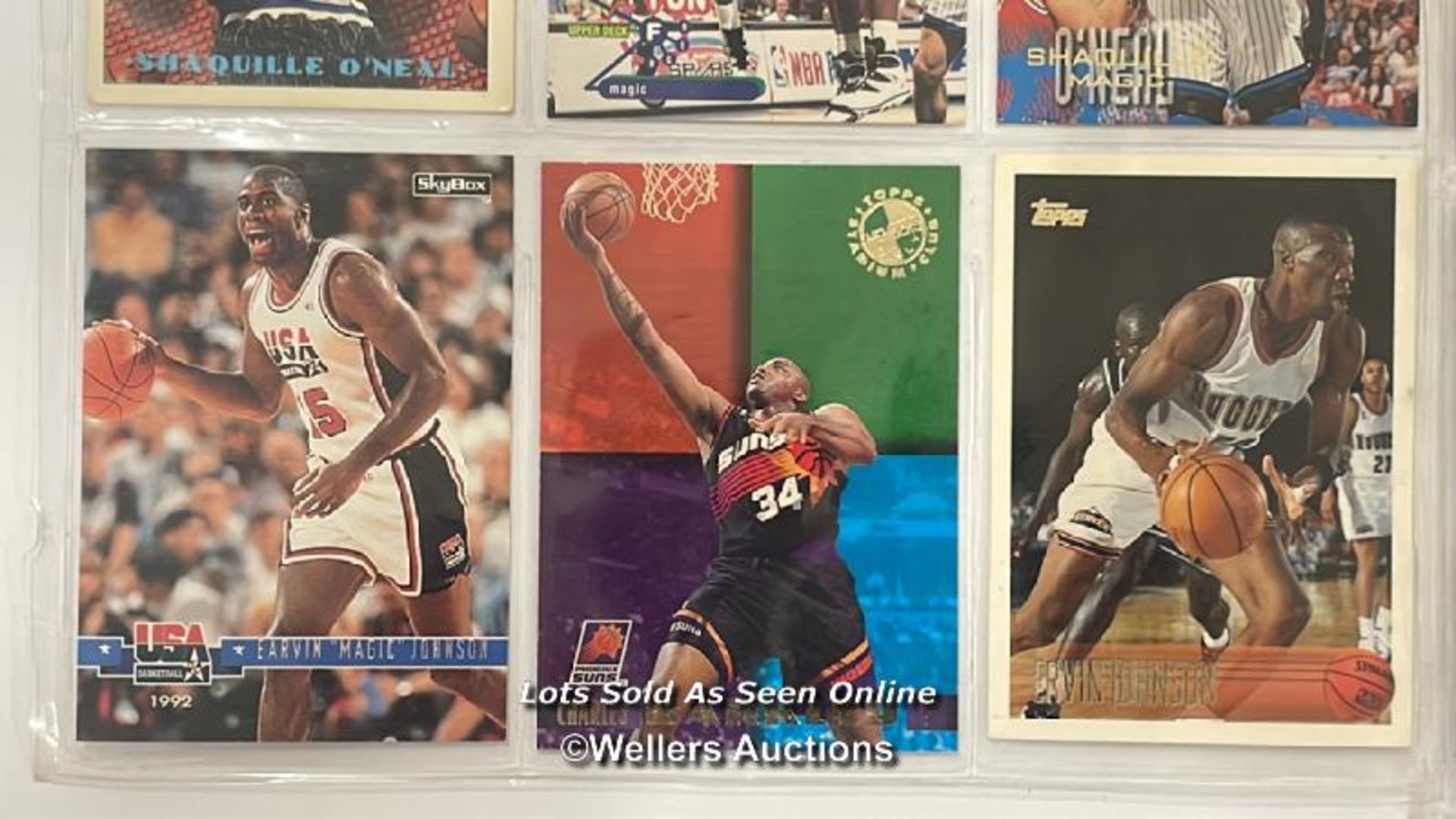 Basket Ball - 391 collectable basket ball cards by Topps Upper Deck and Skybox including Michael - Bild 4 aus 24