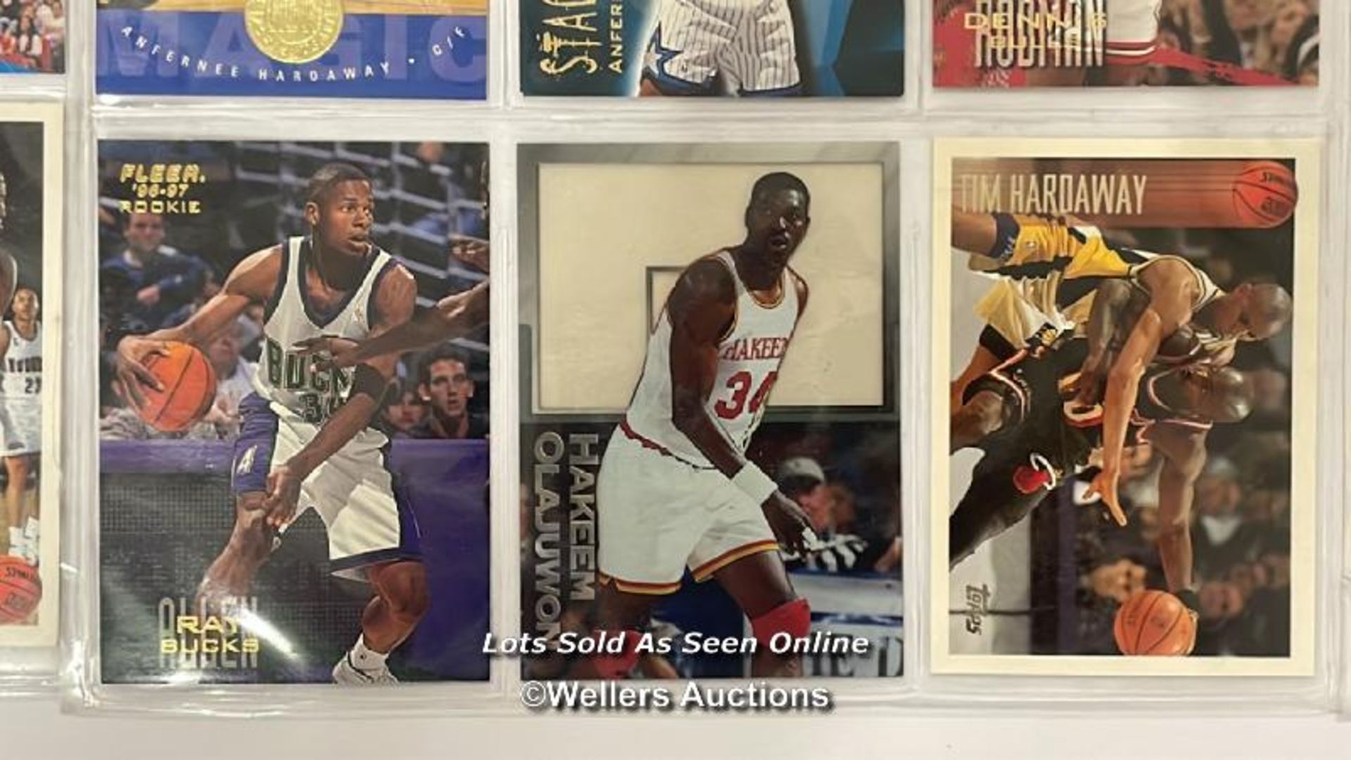 Basket Ball - 391 collectable basket ball cards by Topps Upper Deck and Skybox including Michael - Bild 7 aus 24
