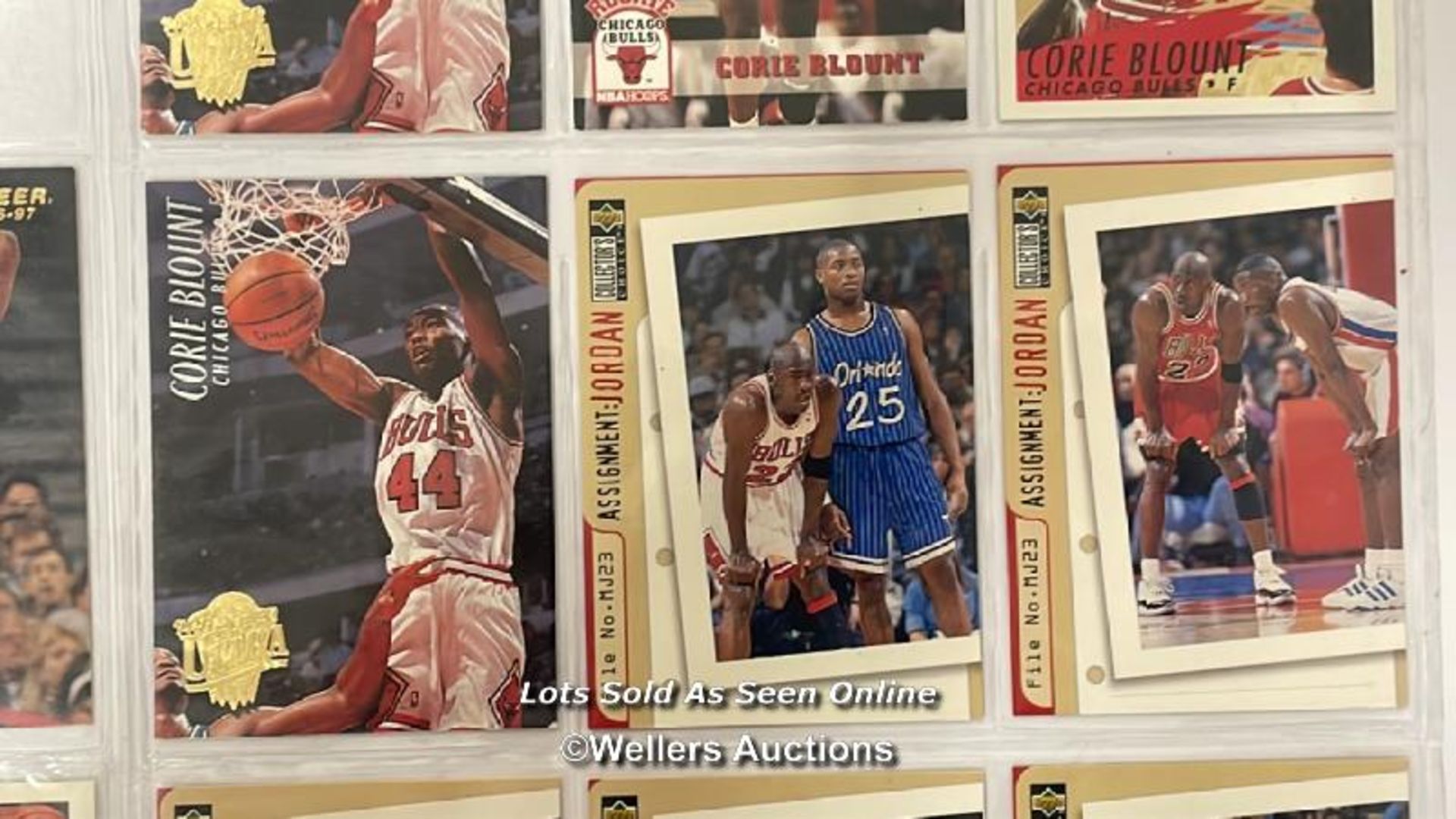 Basket Ball - 391 collectable basket ball cards by Topps Upper Deck and Skybox including Michael - Image 9 of 24