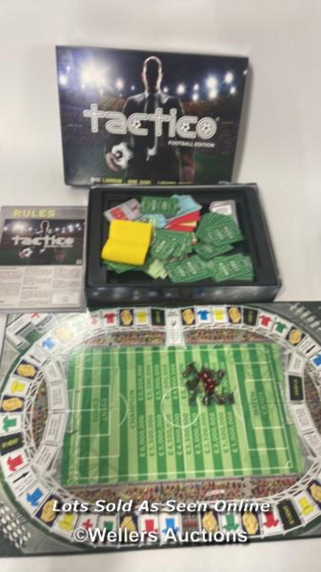 Tactico Football Edition board game, Guitar Rock and Total War Eras for Sega, unchecked - Image 3 of 6