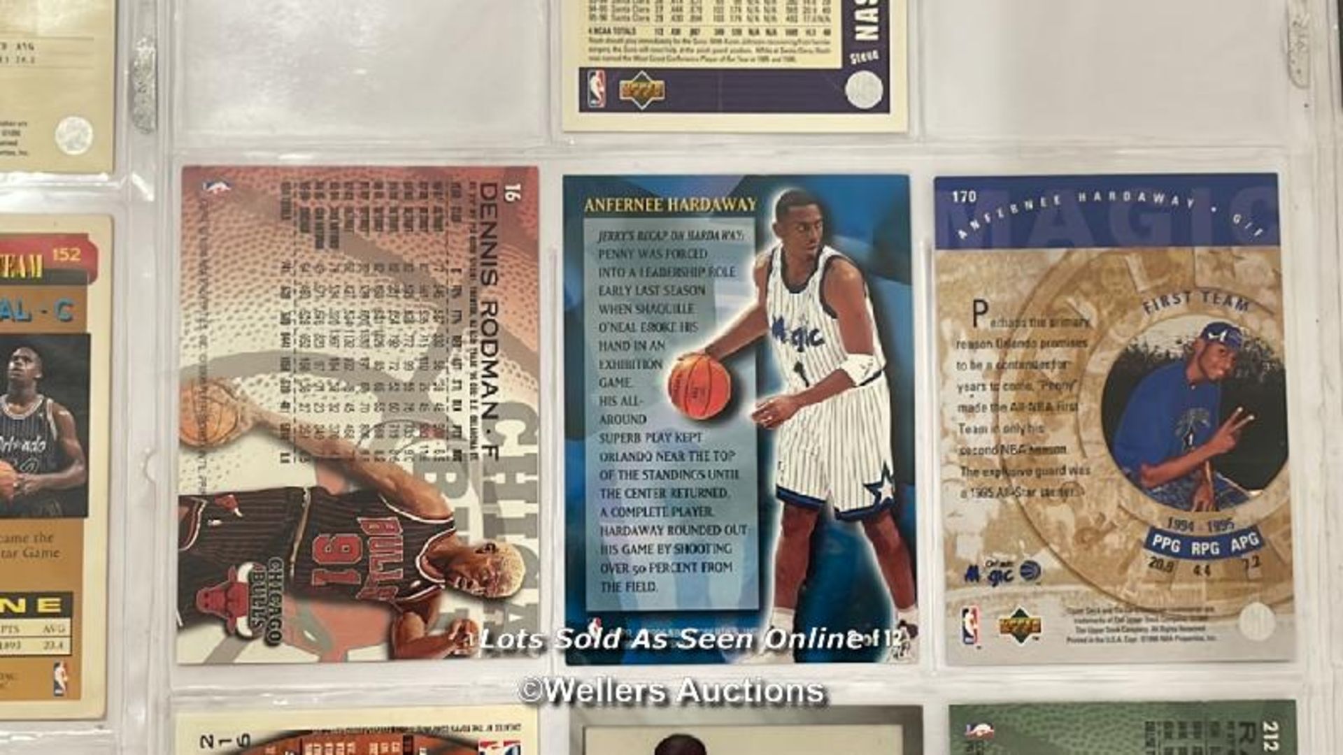 Basket Ball - 391 collectable basket ball cards by Topps Upper Deck and Skybox including Michael - Image 15 of 24