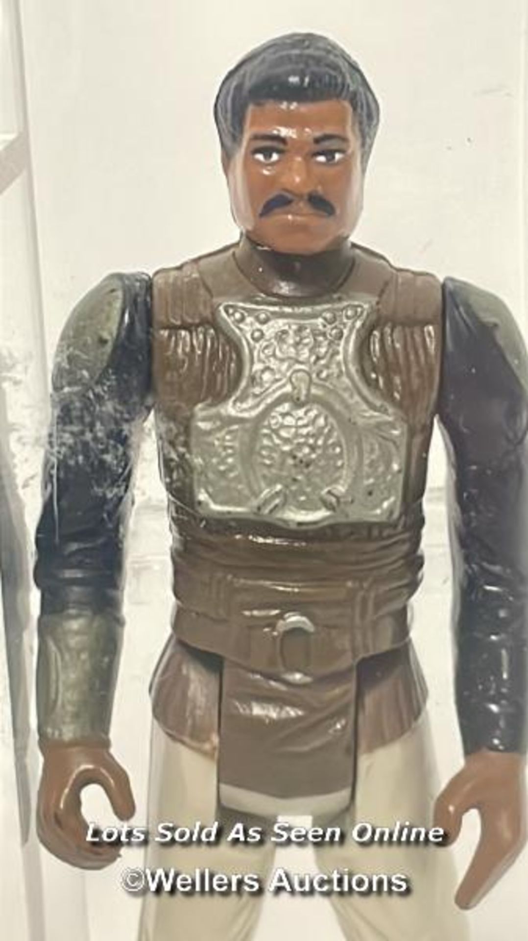 Star Wars vintage Lando Calrissian Skiff Guard 3 3/4" figure, NO COO, 1982, UKG graded 80% figure 80 - Image 4 of 8