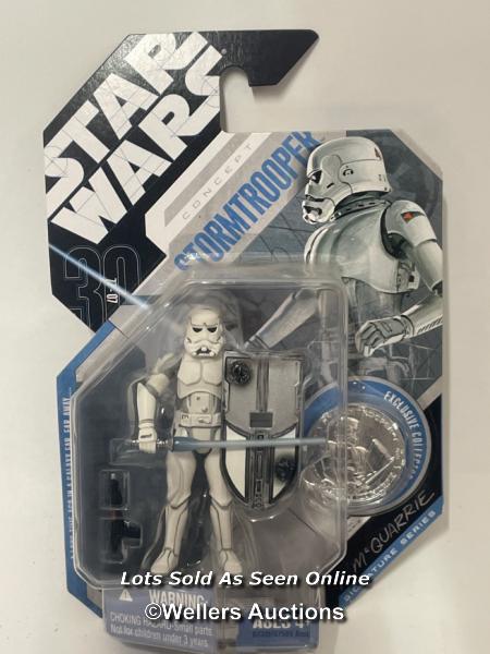 Hasbro Saga Legends five carded figures including Clone Trooper (Training Fatigues), Utapau Shadow - Image 10 of 15