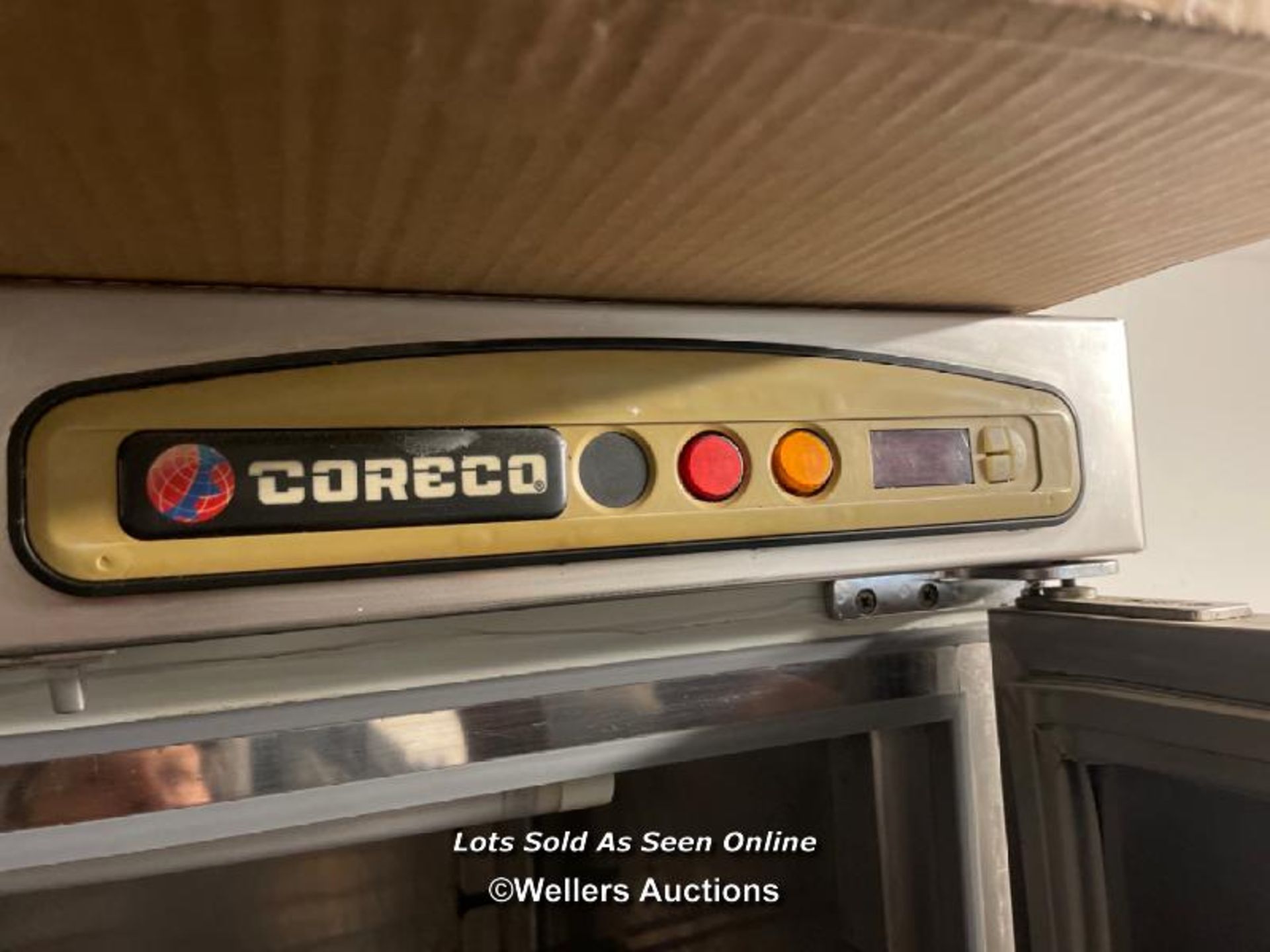 CORECO ACR-751 FRIDGE (DAMAGED POWER CABLE) - 204CM H X 69CM W X 73CM D / THE LOTS IN THIS AUCTION - Image 3 of 3