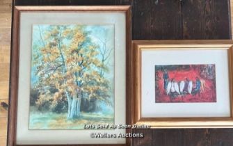 ARTWORK, 57CM (H) X 46CM (W) / COLLECTION LOCATION: PULBOROUGH (RH20), FULL ADDRESS AND CONTACT