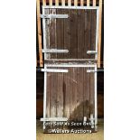 STABLE DOOR, 214CM (H) X 92CM (W) / COLLECTION LOCATION: PULBOROUGH (RH20), FULL ADDRESS AND CONTACT