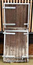 STABLE DOOR, 214CM (H) X 92CM (W) / COLLECTION LOCATION: PULBOROUGH (RH20), FULL ADDRESS AND CONTACT