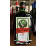 JAGERMEISTER, 700ML, 35% VOL / COLLECTION LOCATION: OLD WOKING DISTRICT RECREATION CLUB, 33