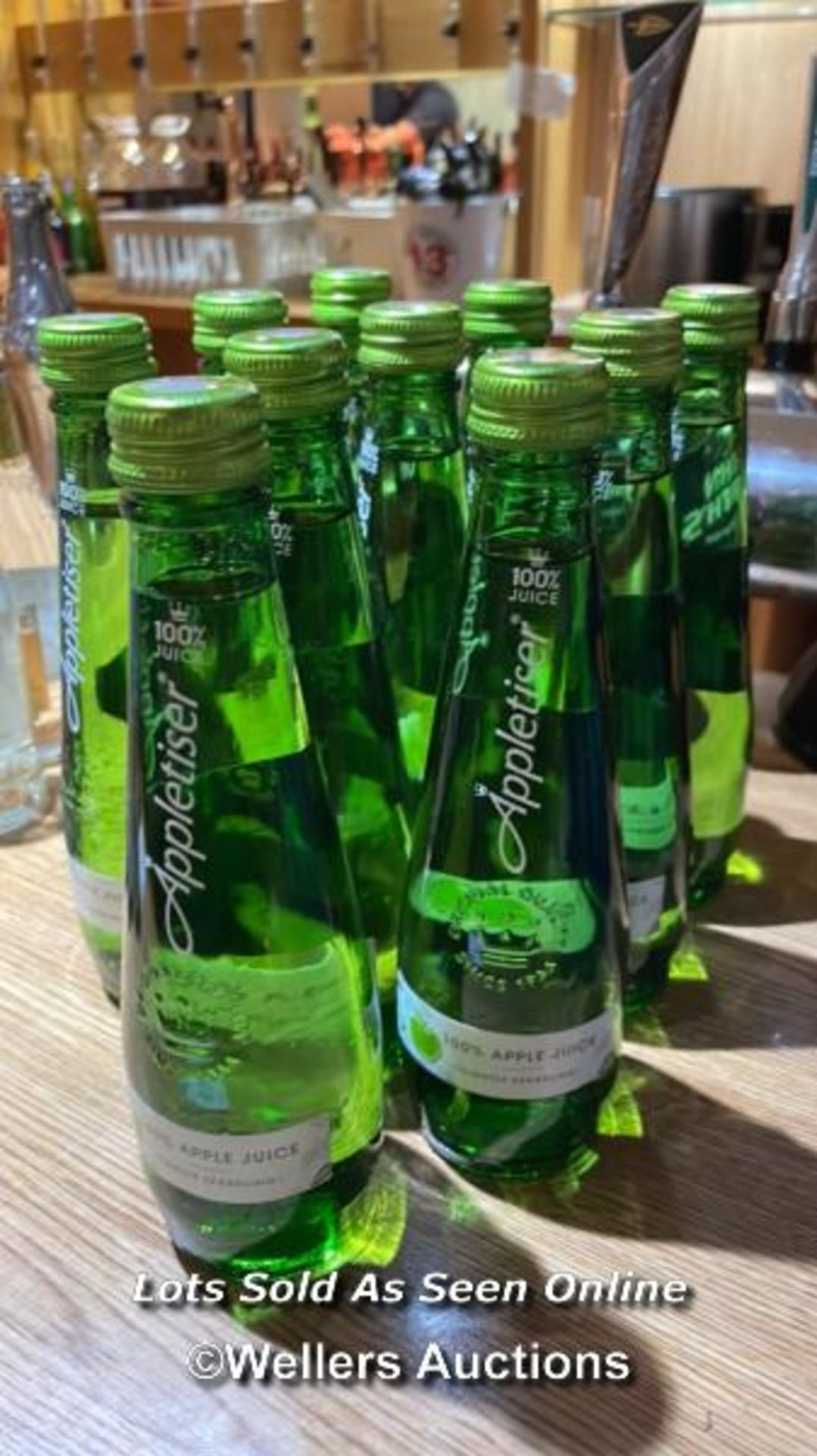 10X APPLETISER LIGHTLY SPARKLING APPLE JUICE, 275ML BOTTLES / COLLECTION LOCATION: OLD WOKING - Image 2 of 2