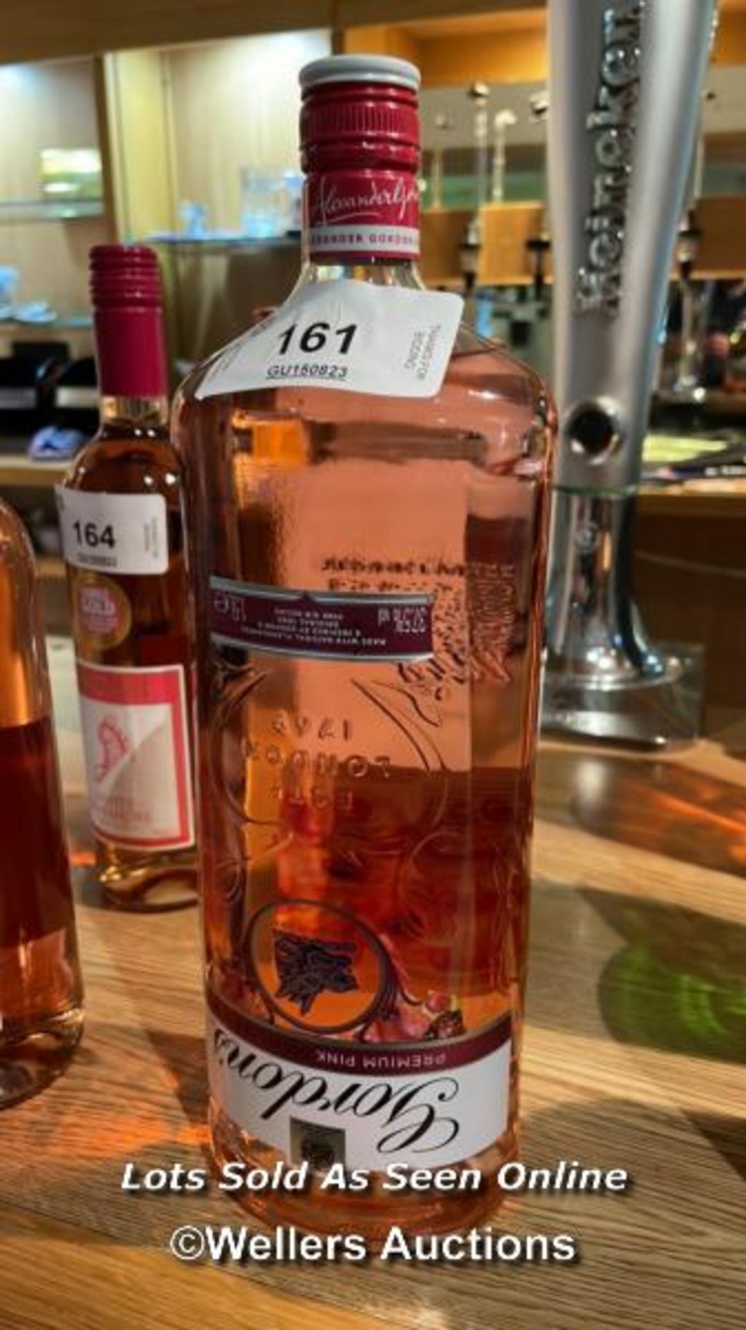 GORDON'S PREMIUM PINK GIN, 1.5L, 37.5% VOL / COLLECTION LOCATION: OLD WOKING DISTRICT RECREATION
