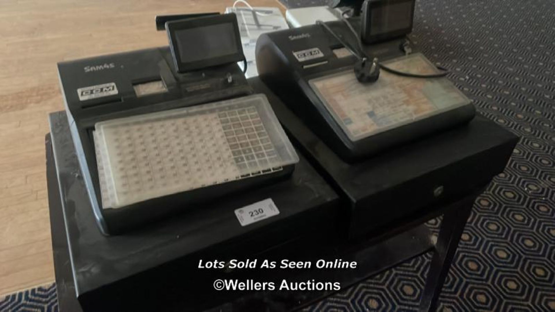 2X SAM 4S ER-900 SMART CASH REGISTERS / COLLECTION LOCATION: OLD WOKING DISTRICT RECREATION CLUB, 33